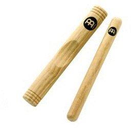 Meinl African Wood Claves Hardwood Solid Body