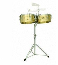 Latin Percussion LP Tito Puente Timbales 13" & 14" Messing