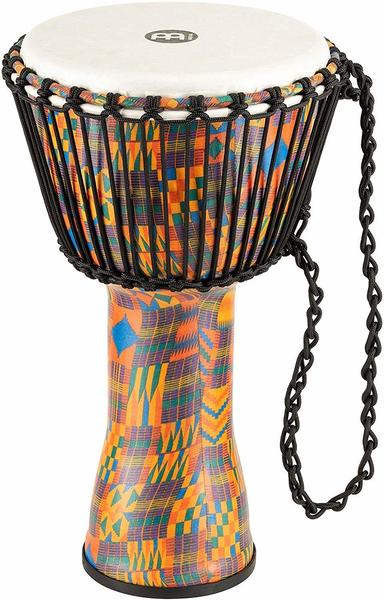 Meinl Travel Rope Tuned Synthetic Djembe Kenyan Quilt 10