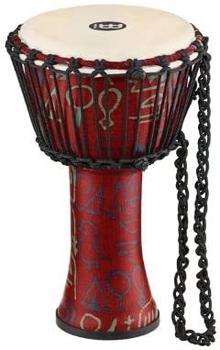 Meinl Travel Rope Tuned Goat Djembe Pharaoh's Script 8