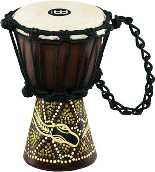 Meinl African Style Mini Dark Serpent Djembe 4 1/2"