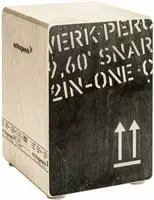 Schlagwerk CP403BLK, Schlagwerk "2inOne" Cajon CP403BLK medium Black Edition Custom