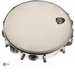 Latin Percussion CP stimmbares Metall-Tambourin (CP-392)