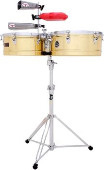 Latin Percussion LP Prestige Timbales 13" & 14" Messing Latin Percussion LP Prestige Timbales 13" & 14" Messing