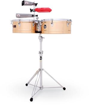 Latin Percussion LP Prestige Timbales 14" & 15" Bronze Latin Percussion LP Prestige Timbales 14" & 15" Bronze