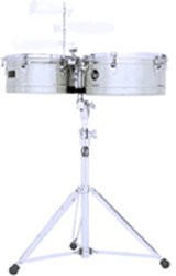 Latin Percussion LP Prestige Timbales 13" & 14" Stahl Latin Percussion LP Prestige Timbales 13" & 14" Stahl