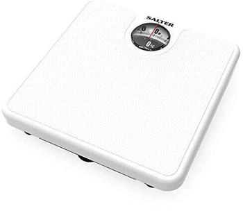 Salter 489JS WHDR - Analogue Body Weighing Scale Classic Fitness Scale 133kg Capacity Easy Read Display with Magnifying Lens