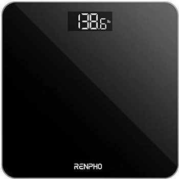 RENPHO Digital for Body Weight Weighing Scale Electronic Bath Scales with High Precision Sensors Accurate Weight Machine for People LED