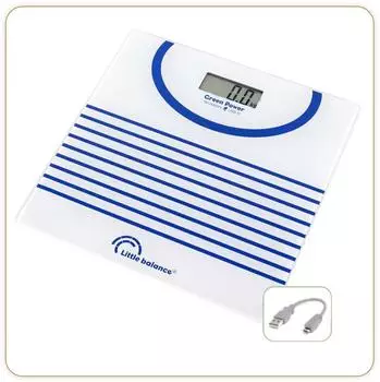 Little Balance Elektronische badezimmerwaage 180 kg/100 g - 8655