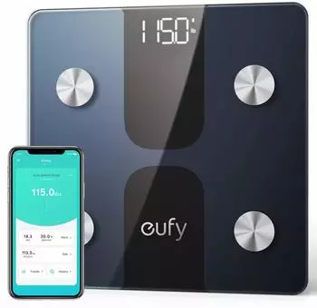 Eufy Smarte Personenwaage C20 Schwarz