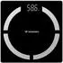 Wozinsky WIWL-30 Intelligente Bluetooth-Badezimmerwaage, schwarz, 180kg (WIWL-30)