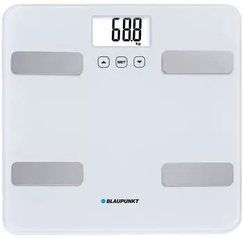 Blaupunkt Bsm501 Square White Elektronische Personenwaage