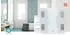 Nedis SmartLife Personenwaage Bluetooth, BMI/BMR/Körperfett, weiß (BTHPS11WT)