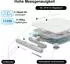 Healthkeep FG2001B-A Personenwaage 8 Elektroden, 18 Körpermessungen, LED-Display (FG2001B-A)