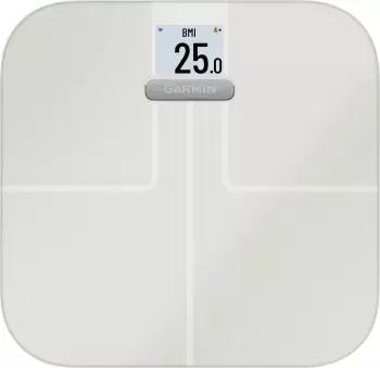 Garmin Index S2 smarte Körperwaage, weiß, max. 180kg (010-02294-71)