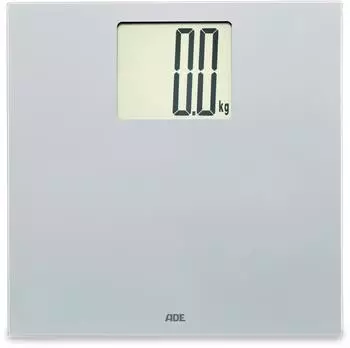 ADE Digitale Personenwaage XXL-Display 200kg, silber (BE1723-2)