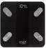 Adler Smart Badezimmerwaage mit App & Bluetooth, schwarz (AD 8186b)