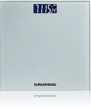 Grundig Personenwaage digital, bis 180kg, 500g Genauigkeit, silber/Glas (jpsj-0313-30992_SML)