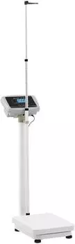 Steinberg Systems SBS-BS-101 Personenwaage digital f&uuml;r Gr&ouml;&szlig;e und Gewicht, Edelstahl, 180kg (SBS-BS-101)