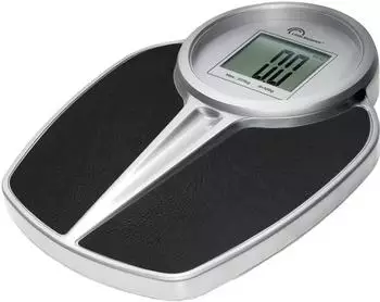Little Balance PRO M 225 Elektronische Personenwaage 225kg, schwarz/silber (8327)