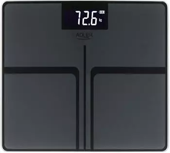 Adler AD 8194S Personenwaage digital 180kg, USB-C, LCD (AD 8194S)