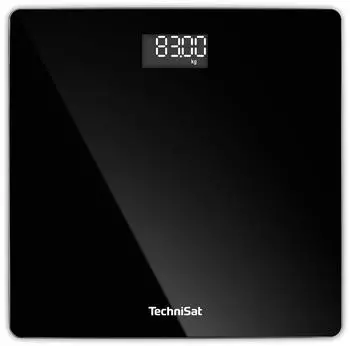 TechniSat VIOLA PW 30 Digitale Personenwaage Sicherheitsglas bis 180kg (0000/2991)