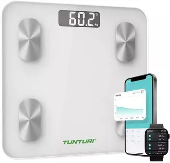 Tunturi SC30 Analyse-Waage Bluetooth, 180kg