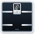 Beurer BG 40 digitale Körperanalysewaage aus Sicherheitsglas, Körperfettmessung und Kalorienanzeige