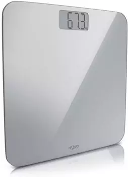 MyBeo digitale K&ouml;rperwaage silber (WDP 303331)