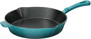Ernesto Gusspfanne emailliert 25cm petrol