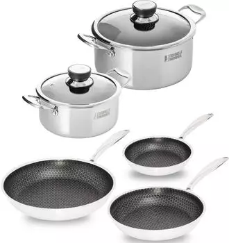 Henssler Schnelle Nummer Pfannen-Set + Topf-Set 7-tlg. (SH 20250)