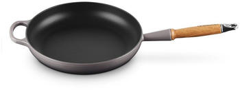 Le Creuset Signature Bratpfanne mit Holzgriff 28 cm 2,6l Flint