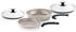 Fissler Ceratal Classic Pfannen-Set 2-teilig 24+28 cm + 2 Glas-Deckel