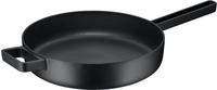 WMF Sauteuse "Flavour, Schmorpfanne 28 cm Induktion, Servierpfanne Gusseisen"