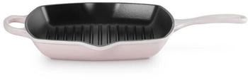 Le Creuset Grillpfanne Signature quadratisch 26 cm shell pink