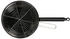 Vaello Campos Frying Pan With Basket Vaello Black Enamelled Steel Ø28cm