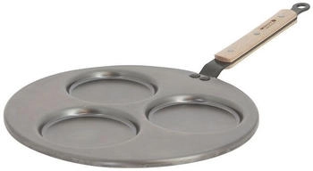 De Buyer 3-blini pan Mineral B Wood 27 cm