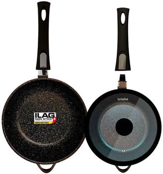 Briebe Nonstick cast aluminum sauté pan MGK19S 24 and 28 cm