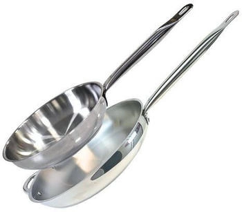 Elo Stainless steel pan set Profi Therm 28/32 cm