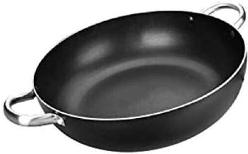 ibili Bratpfanne I-Chef tief 36cm schwarz/silber