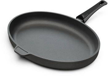 W. Hoffmann Fischpfanne Oval Induktion abnehmbaren Griff 39 x 29 cm