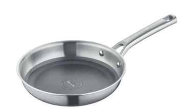Berndes TRICION RESIST Pro Bratpfanne Chrom 24cm – Robuste Beschichtung für den täglichen Gebrauch