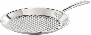 Lagostina Stainless steel grill frying pan Accademia Logofusion 28 cm
