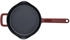 Fissler Moments Collection/Emaillierte Gusseisen-Pfanne Ø 26 cm antihaftend hoher Rand mit Ausgießern Aufhänge-Öse PFAS/PTFE-frei Induktion Burgunderrot