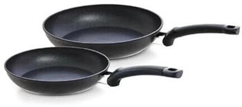 Fissler Adamant Classic/Pfannen-Set 2-teilig 24 28 cm beschichtete Stielpfanne Brat-Pfanne antihaftend Induktion