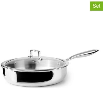 ibili Triply Natural Casserole Pan with Lid 24 cm