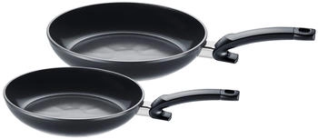 Fissler Pfannenset Ceratal® Classic Schwarz Metall 2-teilig Made in Germany antihaftbeschichtet Kochen Pfannen Pfannensets