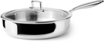 ibili Triply Natural Casserole Pan with Lid 28 cm