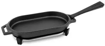 Ooni Gusseisen Sizzler Pfanne Schwarz (UU-P1A900)
