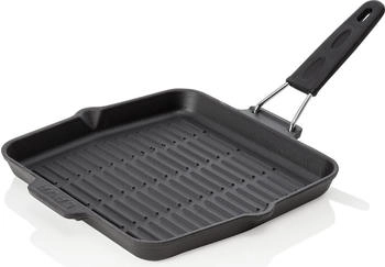 Lava Grill pan with stainless steel handle 24 × 24 cm